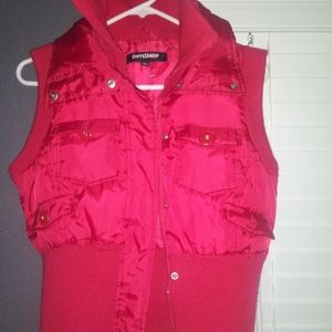 Coffee Shop Red Vest